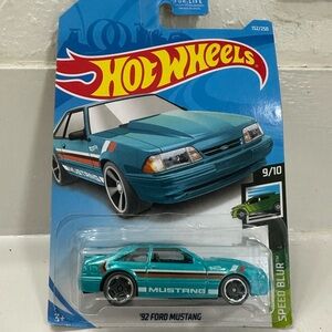 '92 Ford Mustang Collectors Car - Blue